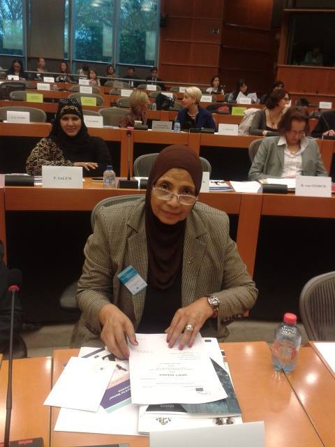 Photo of ماجدة النويشي : تمثل مصر بمؤتمر قفزة للنساء للامام فى بروكسل
